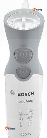 Bosch Stabmixer Stainless Steel Moxer With Suring Cup 600W White/Grey