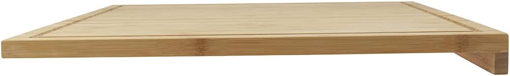 AMBIANCE NATURE 508815 Cutting Board with Rim Bamboo 52.5 x 46 x 1.9 cm