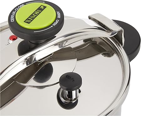 Monix Pressure Cooker 4l Stainless Steel, 22 cm, Grey color