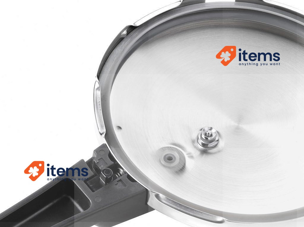 Monix Quick Stainless Steel Pressure Cooker, 22 cm, 6 L, Silver