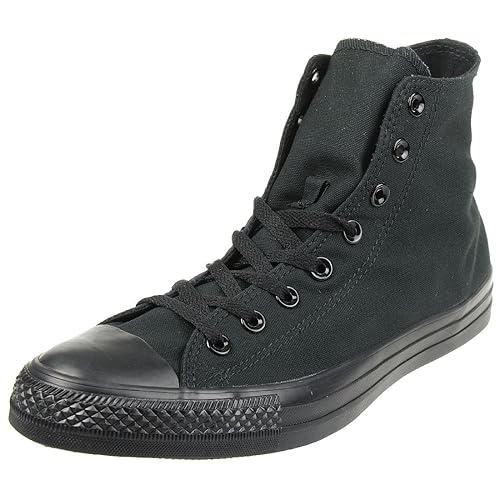 Converse All Star Hi Canvas Unisex Black Size UK 6.5 EU 39.5