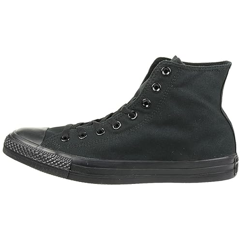 Converse All Star Hi Canvas Unisex Black Size UK 6.5 EU 39.5