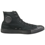 Converse All Star Hi Canvas Unisex Black Size UK 6.5 EU 39.5