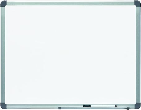 Rocada | White Magnetic Board | 60 x 45 cm | Robust Aluminium Frame