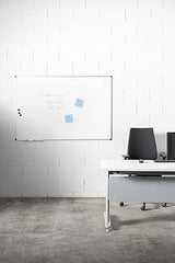 Rocada | White Magnetic Board | 60 x 45 cm | Robust Aluminium Frame