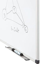 Rocada | White Magnetic Board | 60 x 45 cm | Robust Aluminium Frame