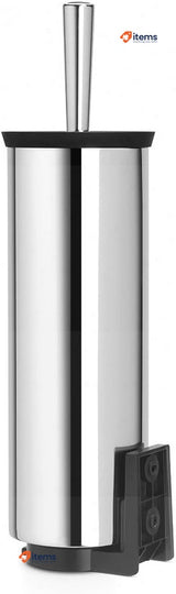 Brabantia 427169 Toilet Brush and Holder - Brilliant Steel Silver