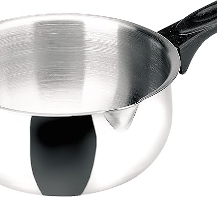 Ibili Saucepan Clásica Belly Shape 12 cm Stainless Steel/Plastic Silver/Black