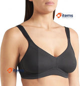 Susa Women s Non-Wired Bra 7077, Size 38A (100A) in Black Susa Women's 44A