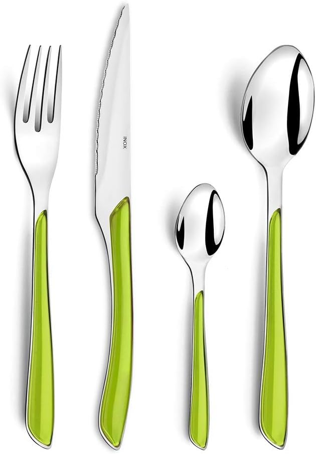 Amefa ECLAT Cutlery Set for 6 Green