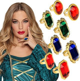 Boland 00636 - Set of rings with fake gemstones, 8 PC, 10 years and up