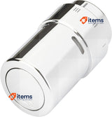 Danfoss - 013G6170 RAX Design Thermostatic Head for RA Body, Tap, Silver