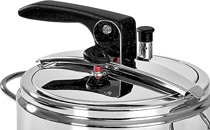 Barazzoni Basic Model Pressure Cooker, Diameter 22 cm Silver