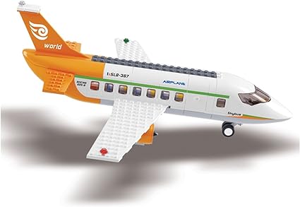 Sluban M38-B0367 Airport Building Bricks Set, Multi-Colour