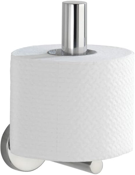 Wenko Toilet Roll Holder Spare Roll Bosio Shine Silver