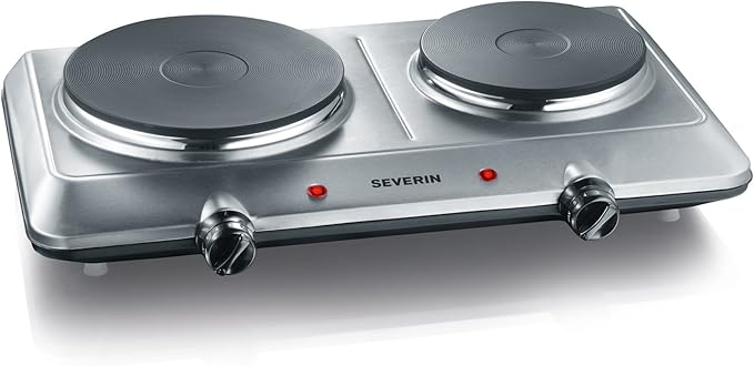 SEVERIN Hob Stove with double electric plate from 15cm and 18cm 2500W