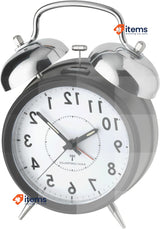 TFA 60.1503 Retro Radio-Controlled Alarm Clock Black