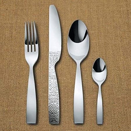 Alessi MW03S24 Dressed Potato Service, Stainless Steel 18/11, Set of 24 Pieces