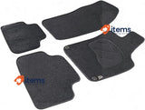 Pool Line 964N1.1609 - Set tappetini, colore: nero