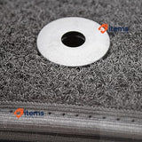 Pool Line 964N1.1609 - Set tappetini, colore: nero