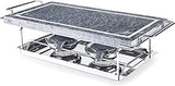 IBILI 755000 Stone Grill Set, Stainless Steel, Grey/Silver, 37 x 18 x 12 cm