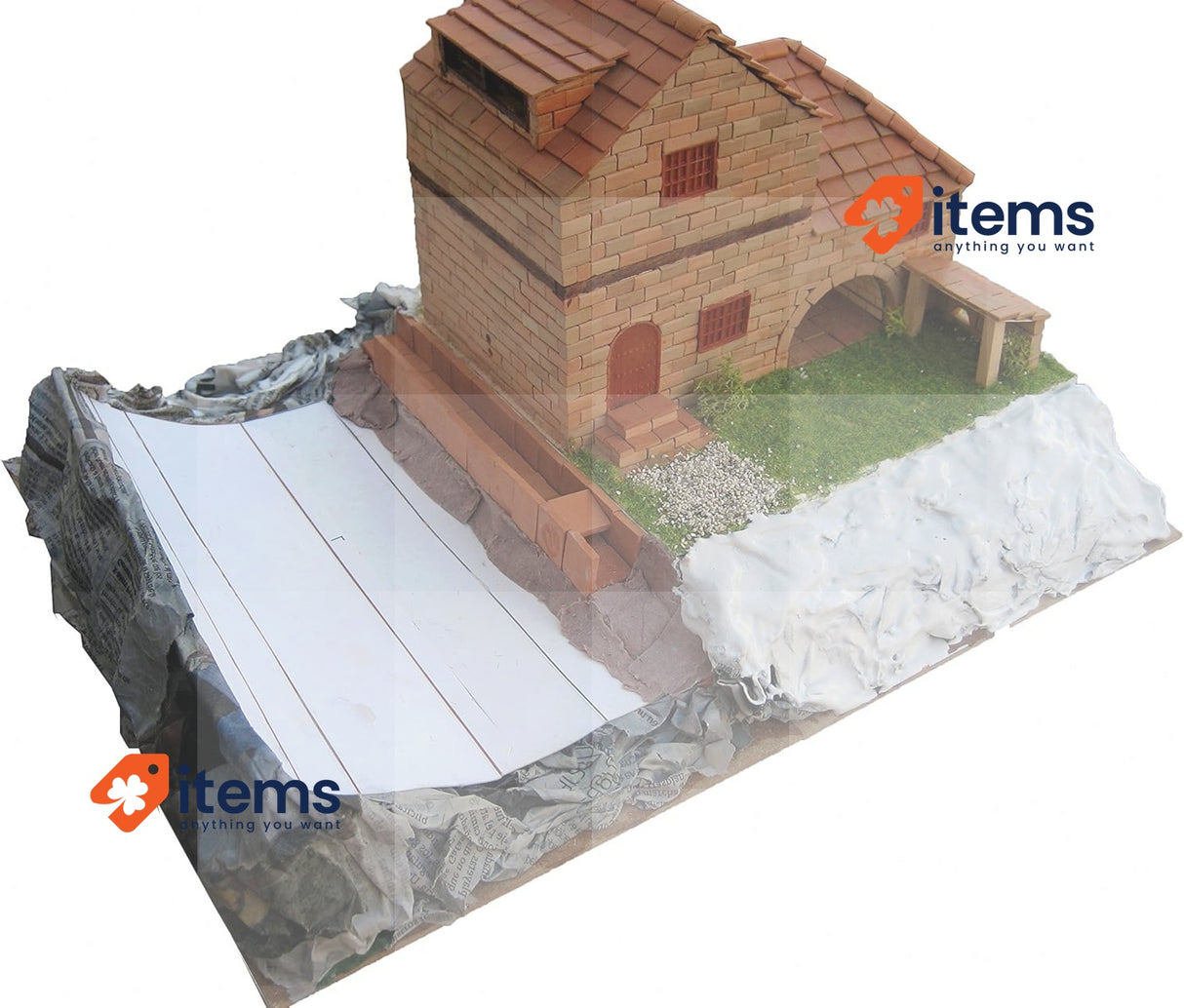 Keranova Rural Mill House Model Multicolor Other Models Kits