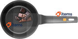 Braisogona A273816 Efficient Sauce Pan, Cast Aluminium, Black Non-Stick