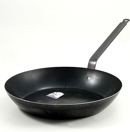 Iron Paddela with Handle, 36cm, Iron Pan, Lambs ptots Pentole COFE3006T36 Lyon