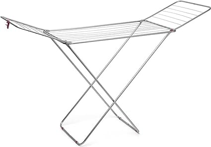 Rayen Drying Rack with Wings Grey