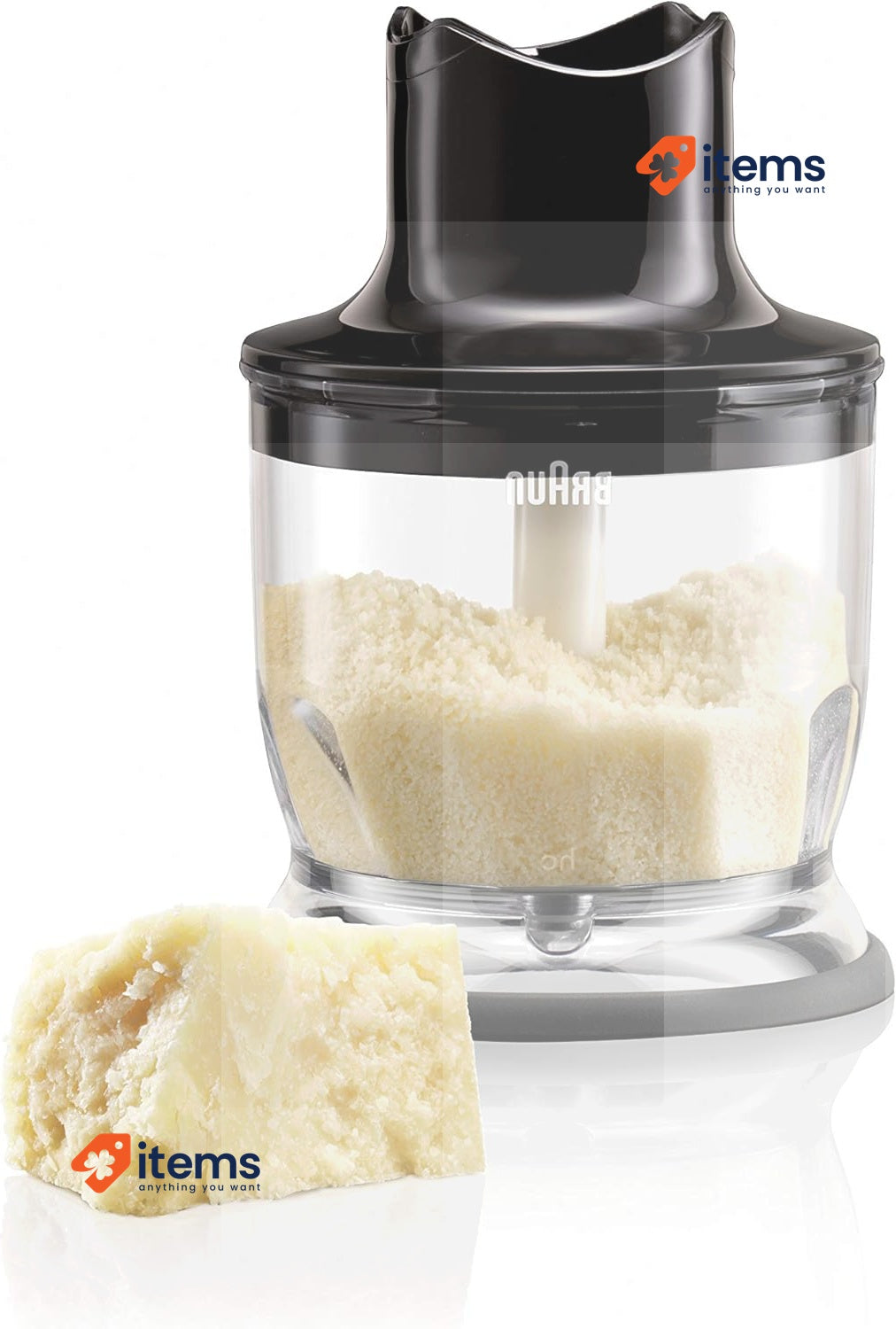 Braun Multiquick MQ 20 - chopper attachment - black