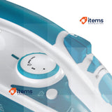 Russell Hobbs Steam Iron [2600W,210g Extra Boost, 70 G White/Blue - 2600 W 300ml
