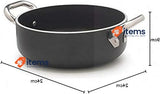 Pentole Agnelli Induction Pot 24 Cm Aluminium Fondo Casserole Handles Diameter