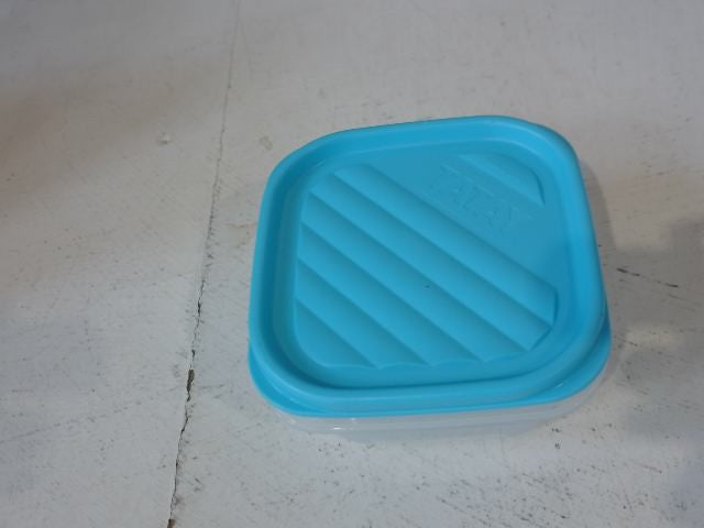 TATAY Food Storage, Airtight, 0.3 L, 10 x 10 x 5,5 cm, Blue Capacity Flexible