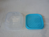 TATAY Food Storage, Airtight, 0.3 L, 10 x 10 x 5,5 cm, Blue Capacity Flexible