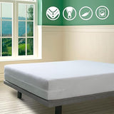 SAVEL - Mattress Encasement (105x190/200 cm) Silk Touch Zipped Mattress White