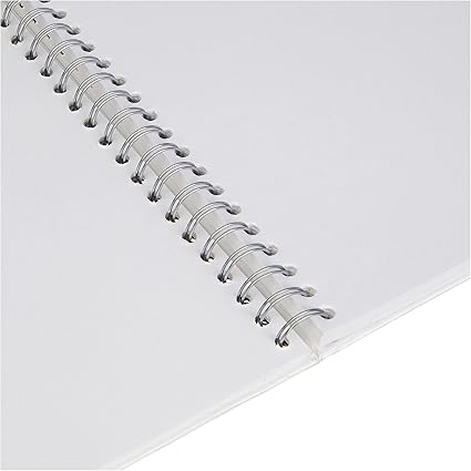 Artemio 30 x 30 cm Scrapbooking Spiral Album, White