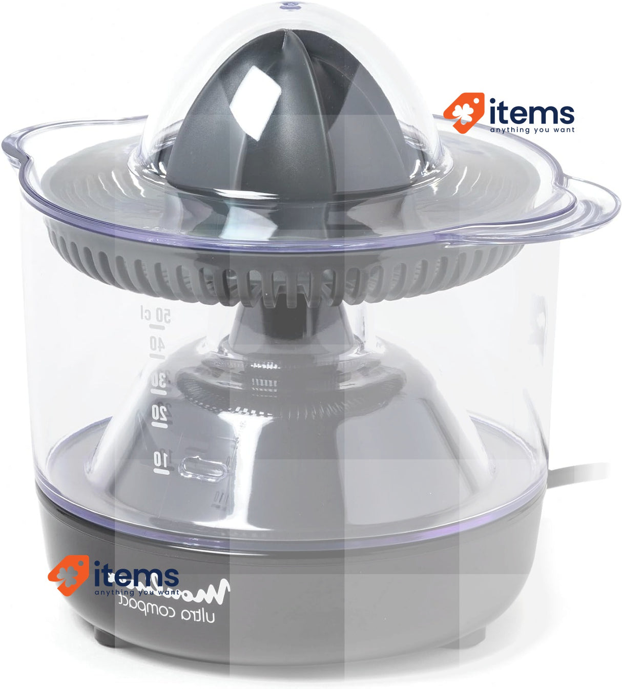 Moulinex PC1208 Electric juicer Ultra Compact | 450ml Volime | Orange press