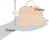 Artemio wooden suitcase 13x9.5x6cm 14001464 Jewlery Case of Craft Wood