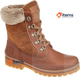 Panama Jack Women s Tuscani Combat Boots, Brown, Size 10 UK (38 EUR) PT153513