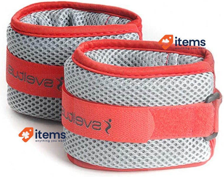 Sveltus Aqua Pair of Bands – 500 g (each) Colour red and grey