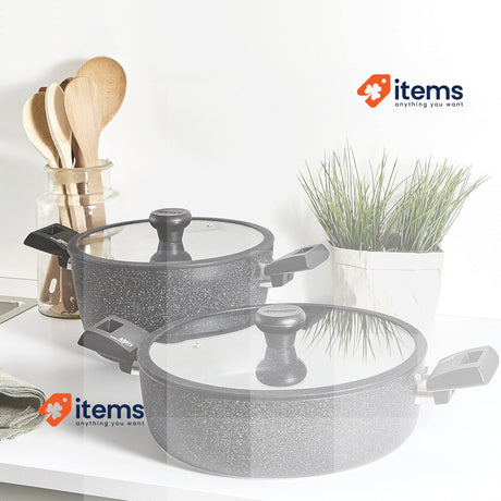 Moneta Etnea Artech Ultra Sauté, Black
 28 cm Black