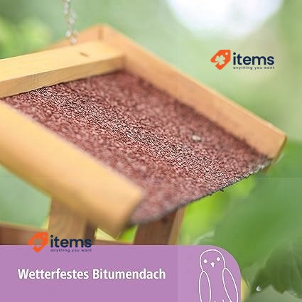 Kerbl Pet 82963 Stubbs Nature, 29 X 28 18 Cm Bird Feeding House Kerbl Bird