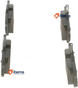 Bosch Brake Pads Bosch BP1449 ECE-R90 Rear Axle Quality Reduced Noise Dust