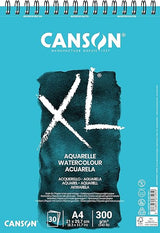 Canson XL, Watercolor paper, Cold pressing, 300g White, 30 Sheets