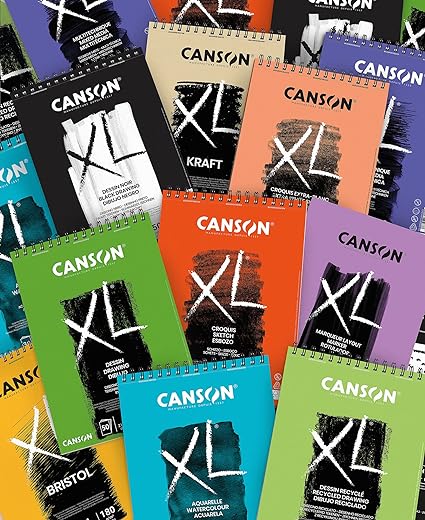 Canson XL, Watercolor paper, Cold pressing, 300g White, 30 Sheets