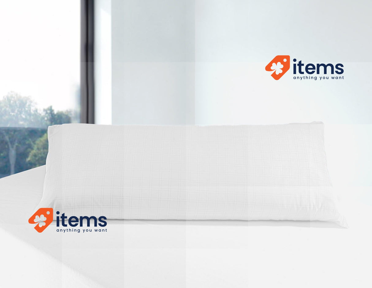 SAVEL, Anti-Stress Pillow with Double Cover, Medium Firm, 105 x 40 cm