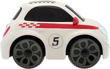 Chicco Fiat 500 RC Chicco Remote Control Sports Car With Steering Wheel White