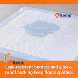 Amazon Basics Dog and Puppy Training Pads 5-Layer Design Pack of 50, Blue