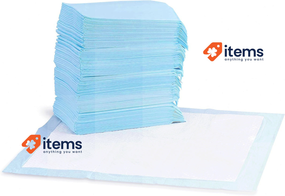 Amazon Basics Dog and Puppy Training Pads, Leakproof 5-Layer Design Pack Of 100