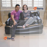 Bestway Inflatable Multi-Functional Sofa for Indoor and Outdoor Use Black